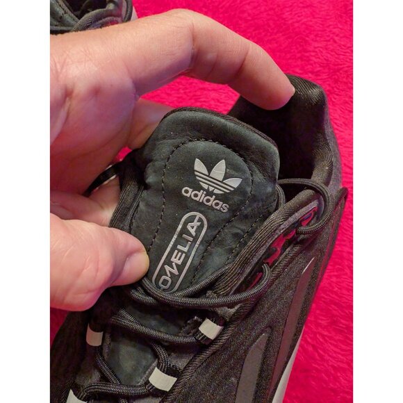 adidas Ozelia GW0613 Women’s 7 Black Gray Chunky Retro Running Shoes Sneakers - Picture 4 of 11
